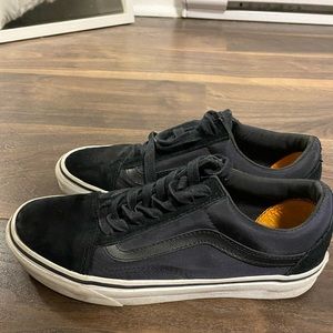 Vans Old School Black Suede & Leather